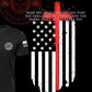 Red Line Shall Not Be Burned Tee or Hoodie