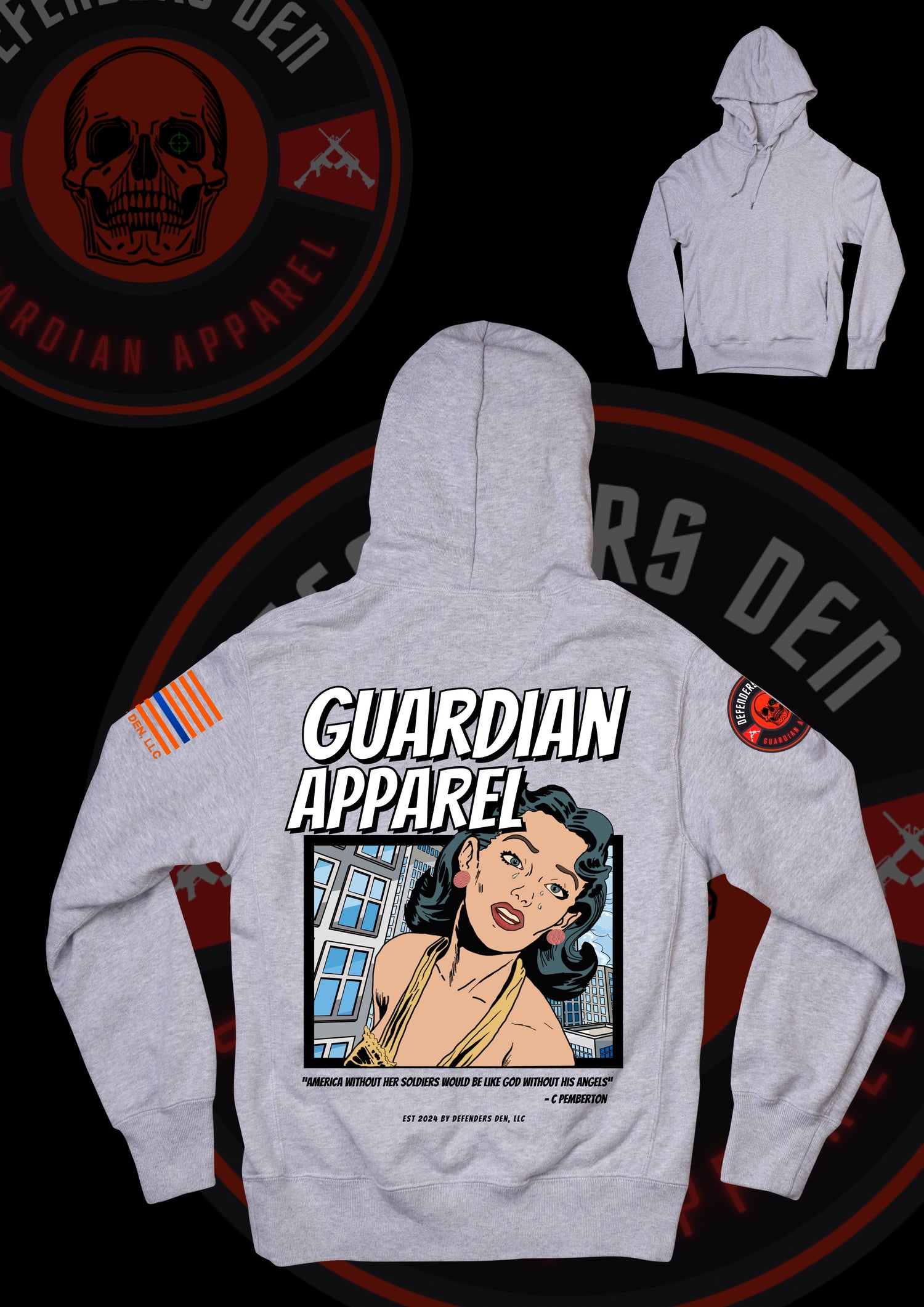 Guardian Apparel Comic Hoodie